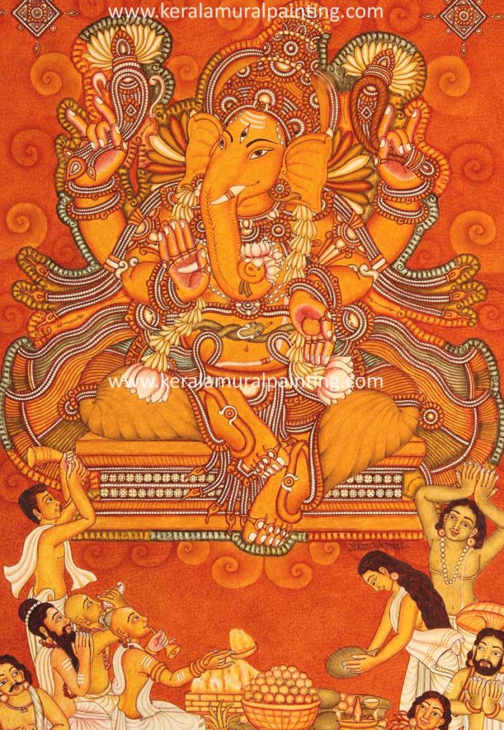 707x1024 Kerala Mural Paintings - Mural Painting Images