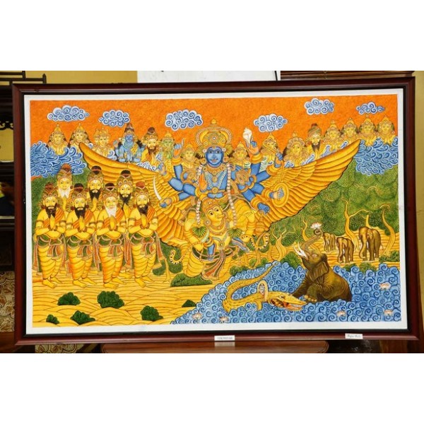 600x600 Kerala Traditional Art Mural Painting For Sale Buy Mural - Mural Painting Images