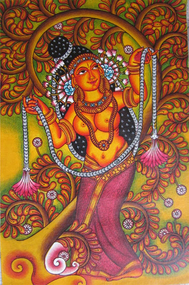 377x567 Mural Paintings In Kerala Art Amp Culture Of Kerala Kerala Kerala - Mural Painting Images