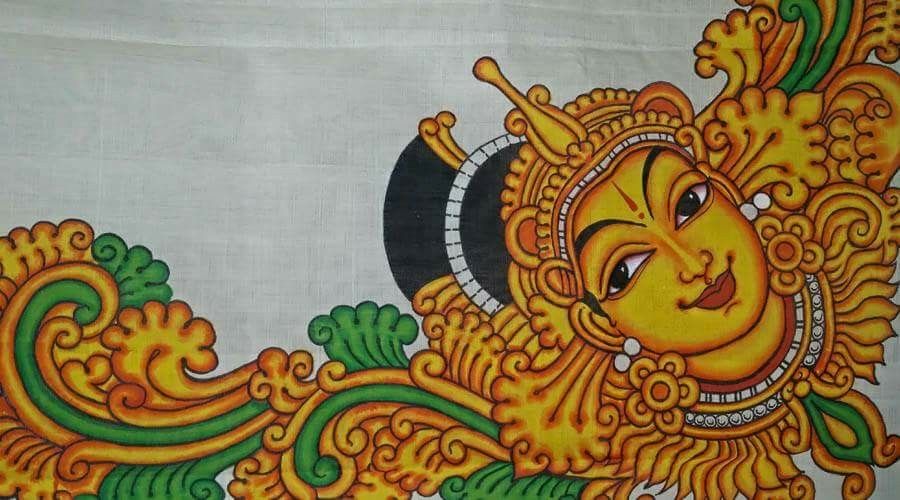 900x500 Pin By Ashwini Krishna On Mural Kerala, Mural - Mural Painting Images
