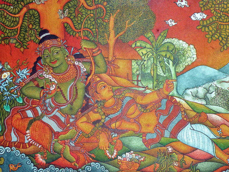 800x600 D'Source Design Gallery On Kerala Murals - Mural Painting Images