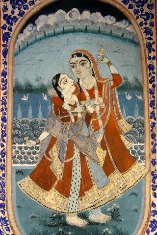 320x480 Indian Murals Sreenivasarao's Blogs - Mural Painting In India