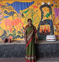 210x219 Indian Painting - Mural Painting In India