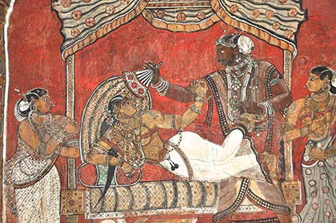 480x319 Lecture Sense And Sensibility Mural Paintings In A South Indian - Mural Painting In India