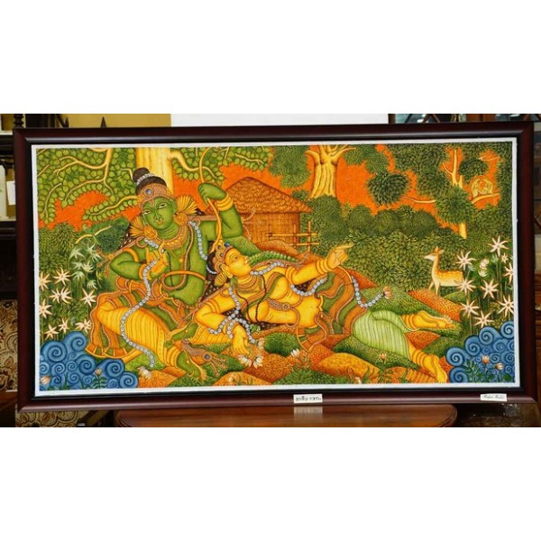 600x600 Kerala Traditional Art Mural Painting For Sale Buy Mural - Mural Painting Pictures