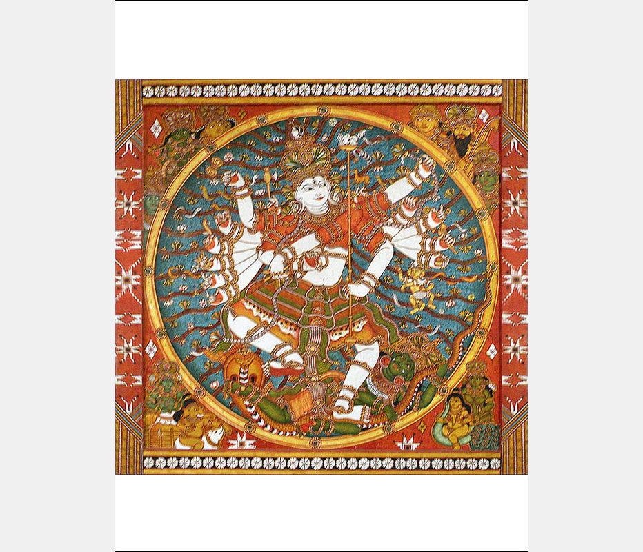 932x800 D'Source Design Gallery On Guruvayur Mural Paintings - Mural Painting Pictures