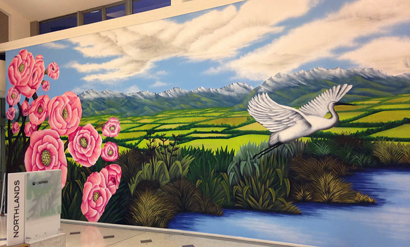 800x482 Nz Murals And Graffiti Art - Mural Painting Pictures