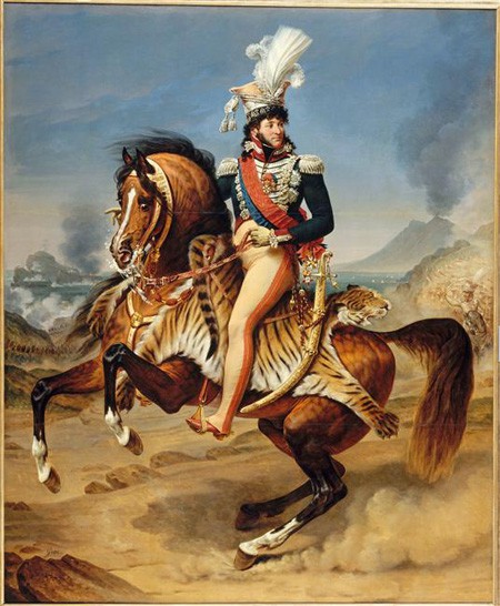 450x546 Joachim Murat On Horseback - Murat Painting