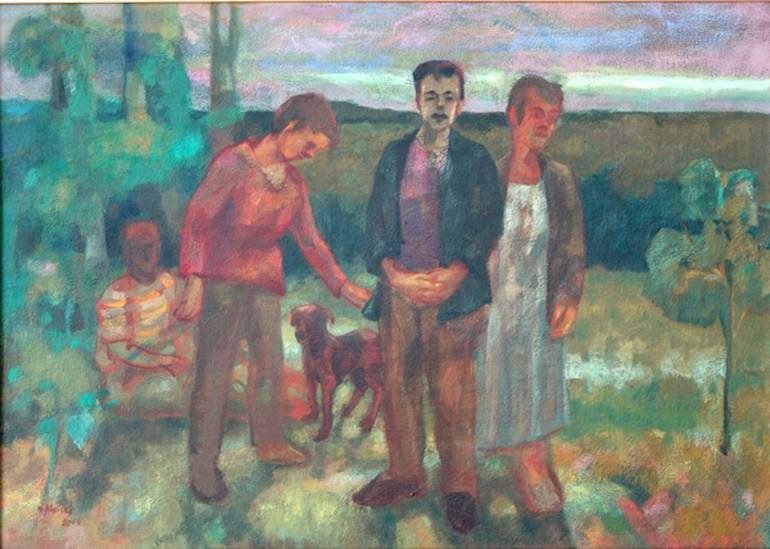 770x549 Saatchi Art Figure Composition Painting By Murat - Murat Painting