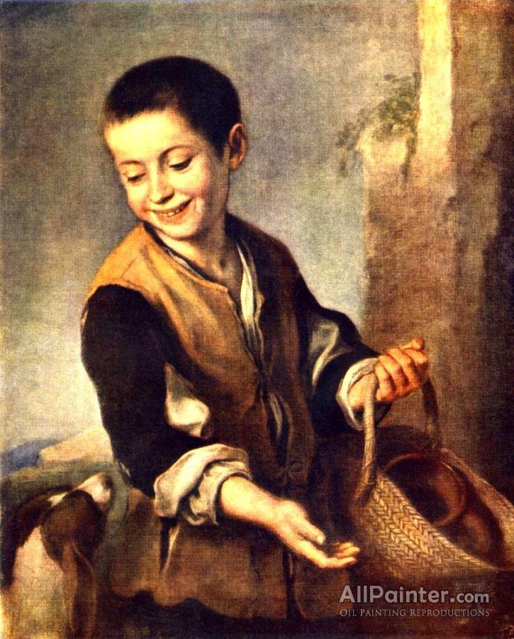 725x900 Esteban Murillo Boy With A Dog Oil Painting - Murillo Painting