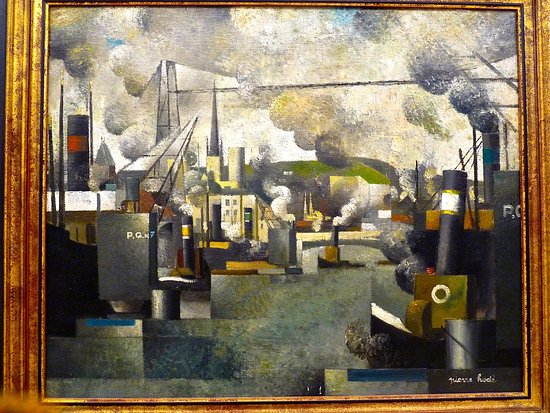 550x413 Painting Of Rouen - Musee Des Beaux Arts Painting