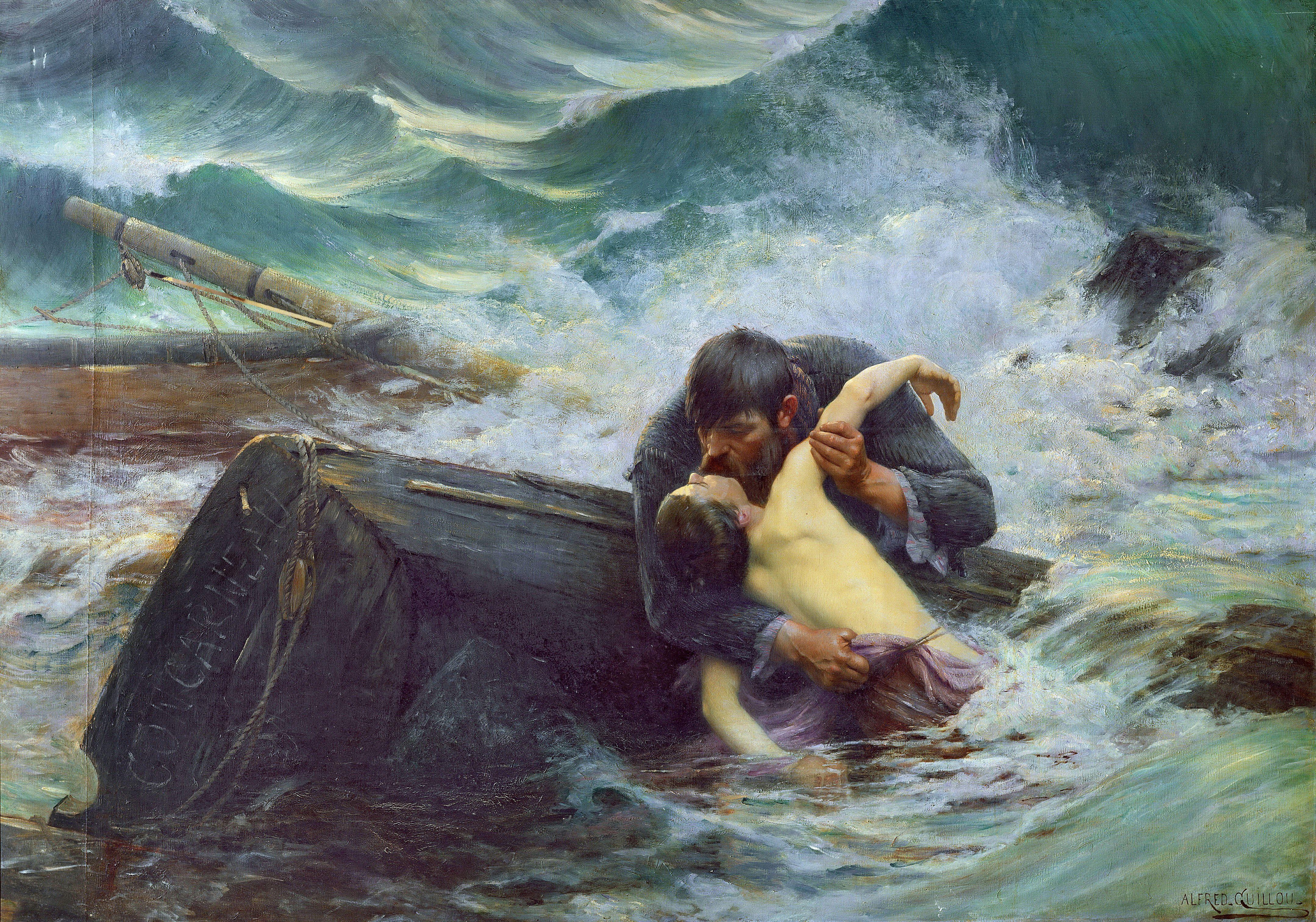 4317x3023 Filealfred Guillou - Musee Des Beaux Arts Painting 