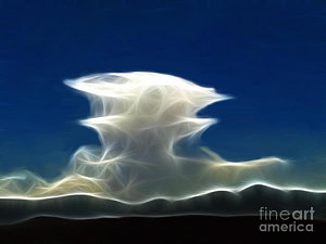 300x225 Mushroom Cloud Paintings Fine Art America - Mushroom Cloud Painting