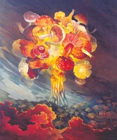 236x282 Mushroom Cloud Wedding Dress By - Mushroom Cloud Painting