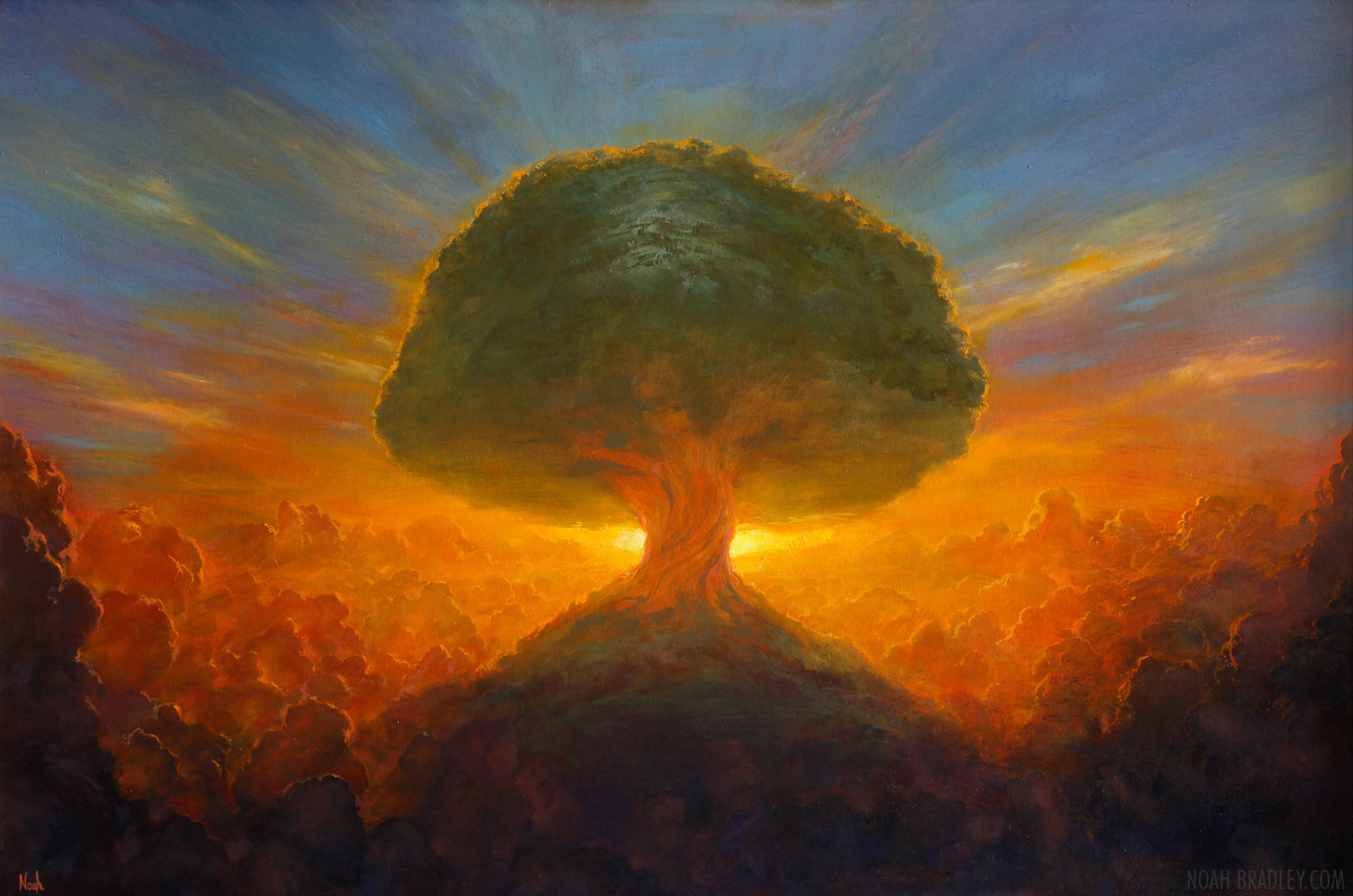 Mushroom Cloud Painting At PaintingValley Com Explore Collection Of   Mushroom Cloud Painting 9 