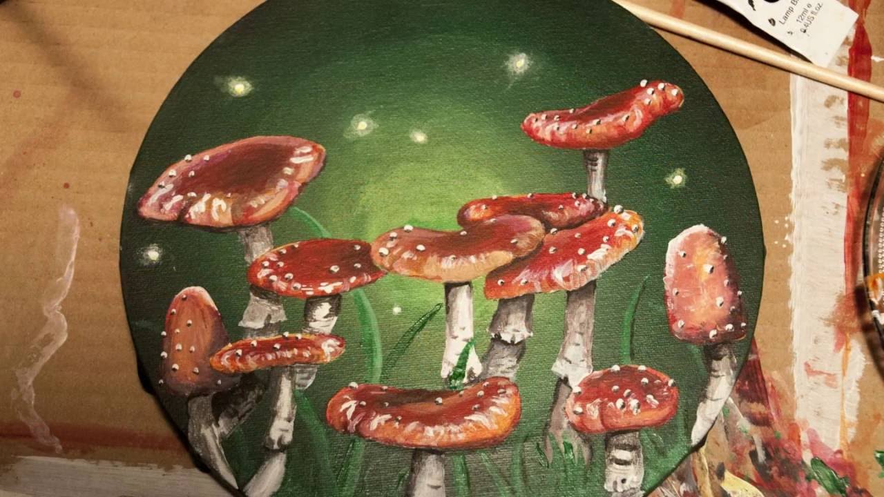 1280x720 Making - Mushroom Painting