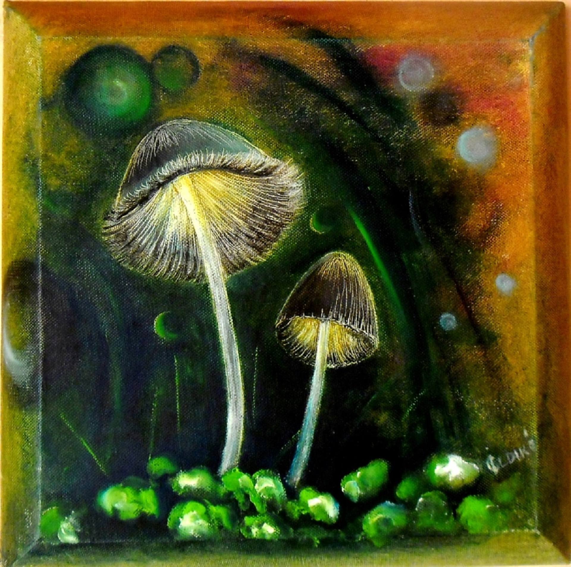 Mushroom Painting at PaintingValley.com | Explore collection of ...