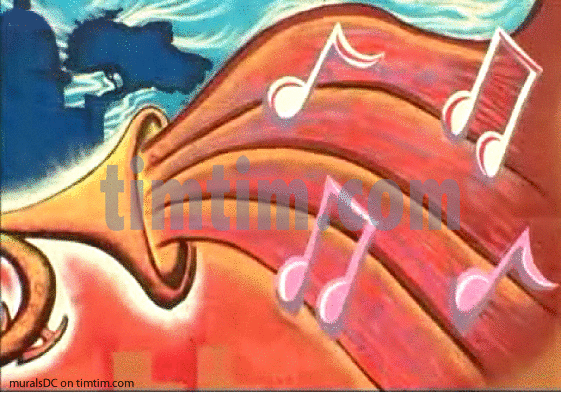 561x393 Free Drawing Of Nature Notes From The Category Music Amp Bands - Music Note Painting