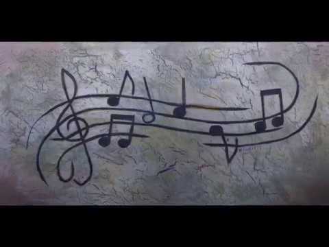 480x360 Painting - Music Note Painting