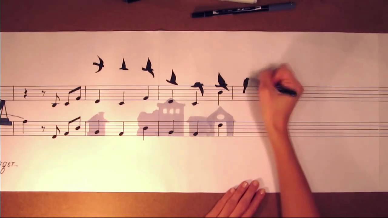1280x720 Music Painting - Music Painting