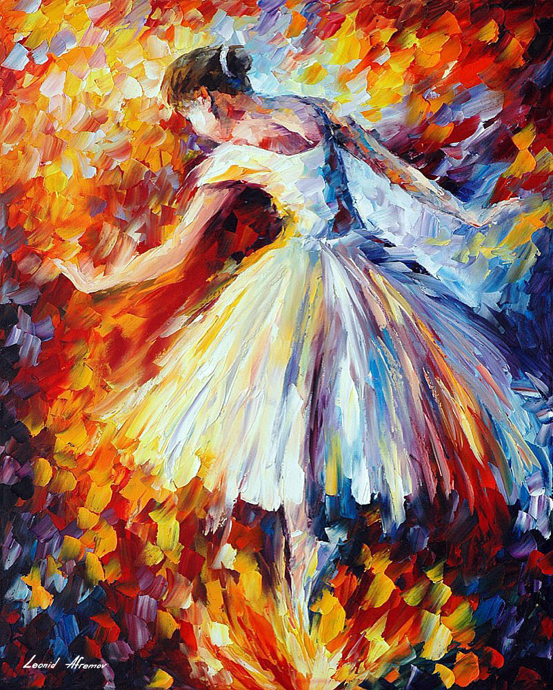 802x1000 Surrounded By Music Palette Knife Oil Painting On Canvas By - Music Painting