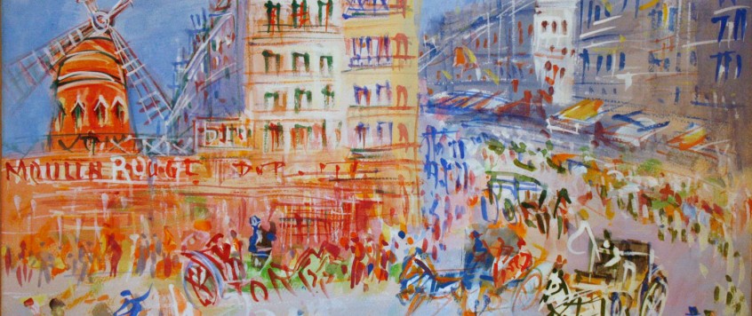 846x356 Musical Painting Jean Dufy Ackerman's Fine Art - Musical Painting