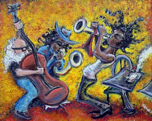 Musicians Painting
