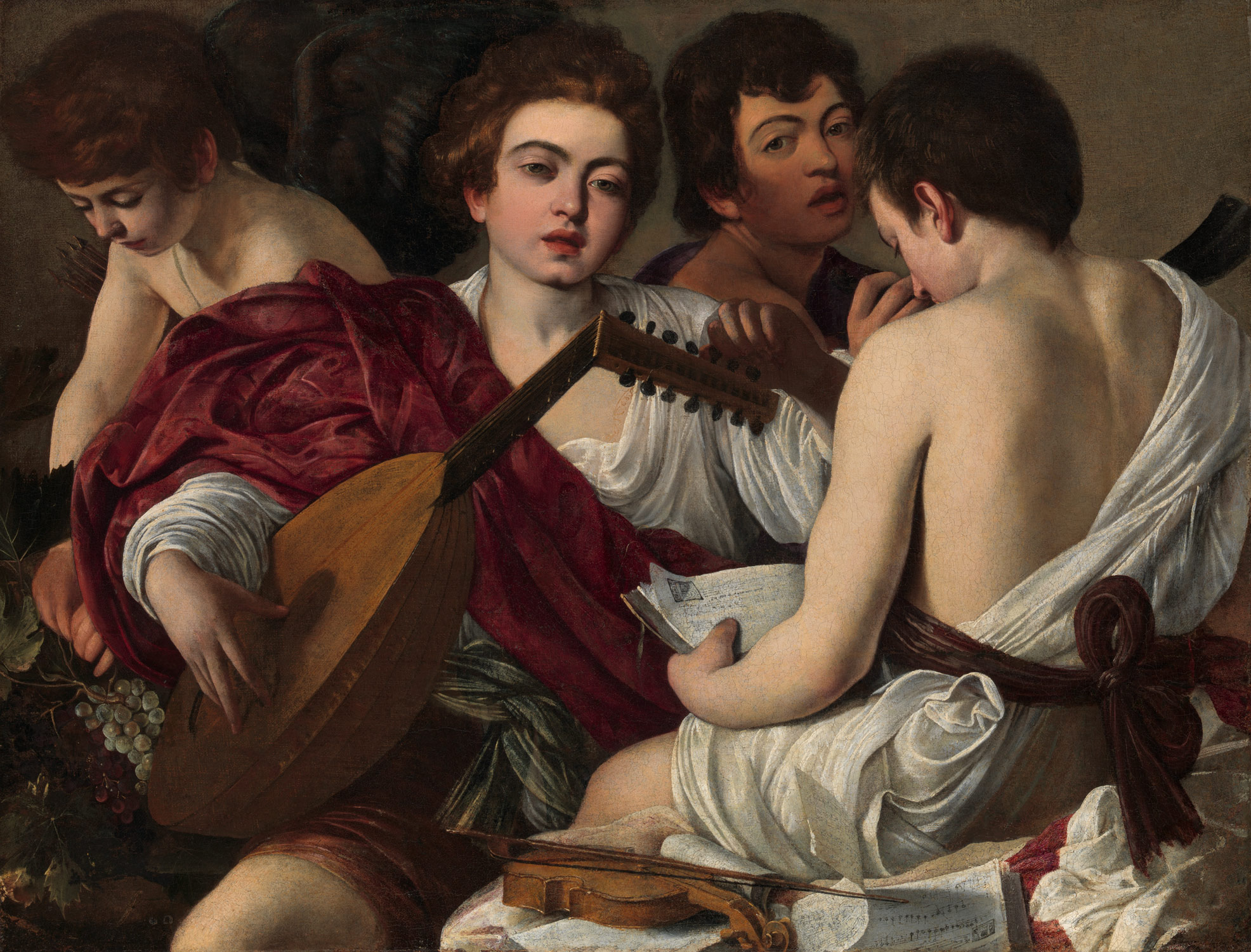 1972x1500 The Musicians Caravaggio (Michelangelo Merisi) 52.81 Work - Musicians Painting