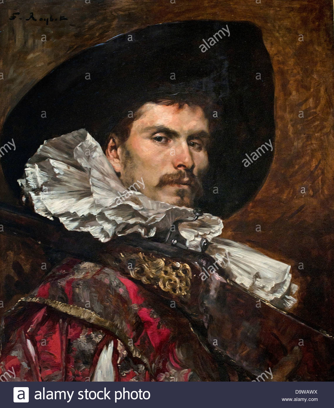 1138x1390 L'Arquebusier - Musketeer Painting