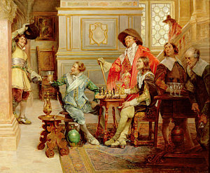 300x247 Musketeer Paintings Fine Art America - Musketeer Painting