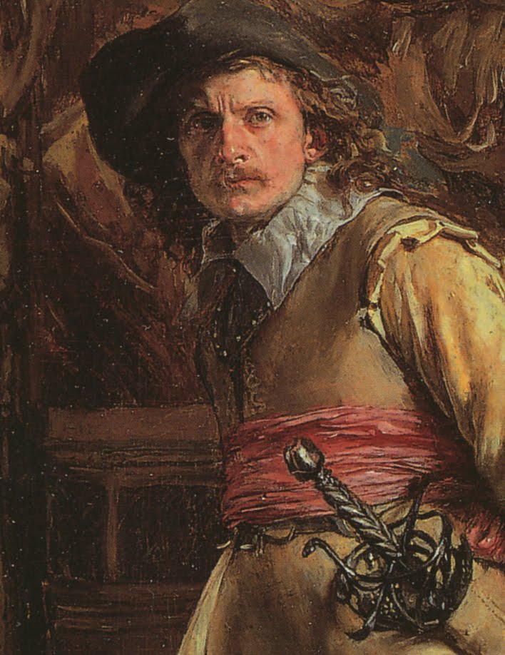 708x918 Inspirational Artworks Meissonier Figurative And Interior Paintings - Musketeer Painting