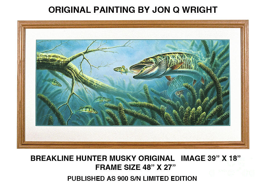 855x600 Musky Paintings Fine Art America - Musky Painting