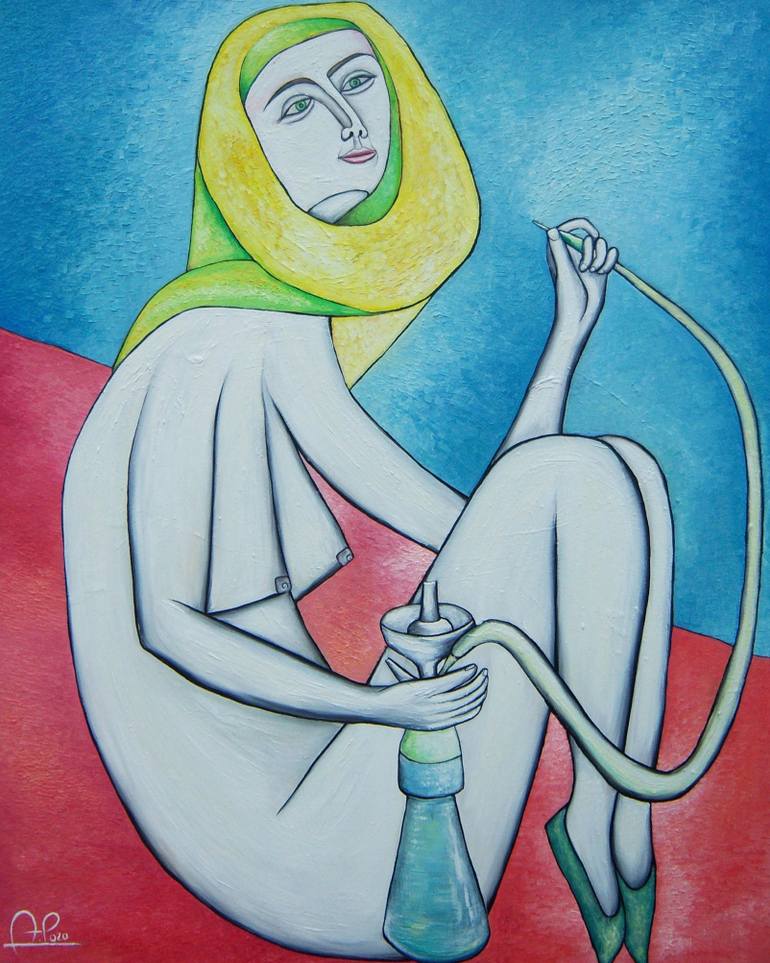 770x963 Saatchi Art The Muslim Painting By Antonio Pozo - Muslim Painting