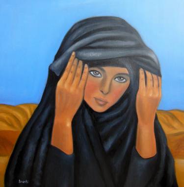 375x382 Muslim Woman Paintings For Sale Saatchi Art - Muslim Woman Painting