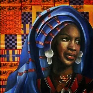 320x320 Why Are Muslims Hiding Black History Are You Educating Yourself - Muslim Woman Painting