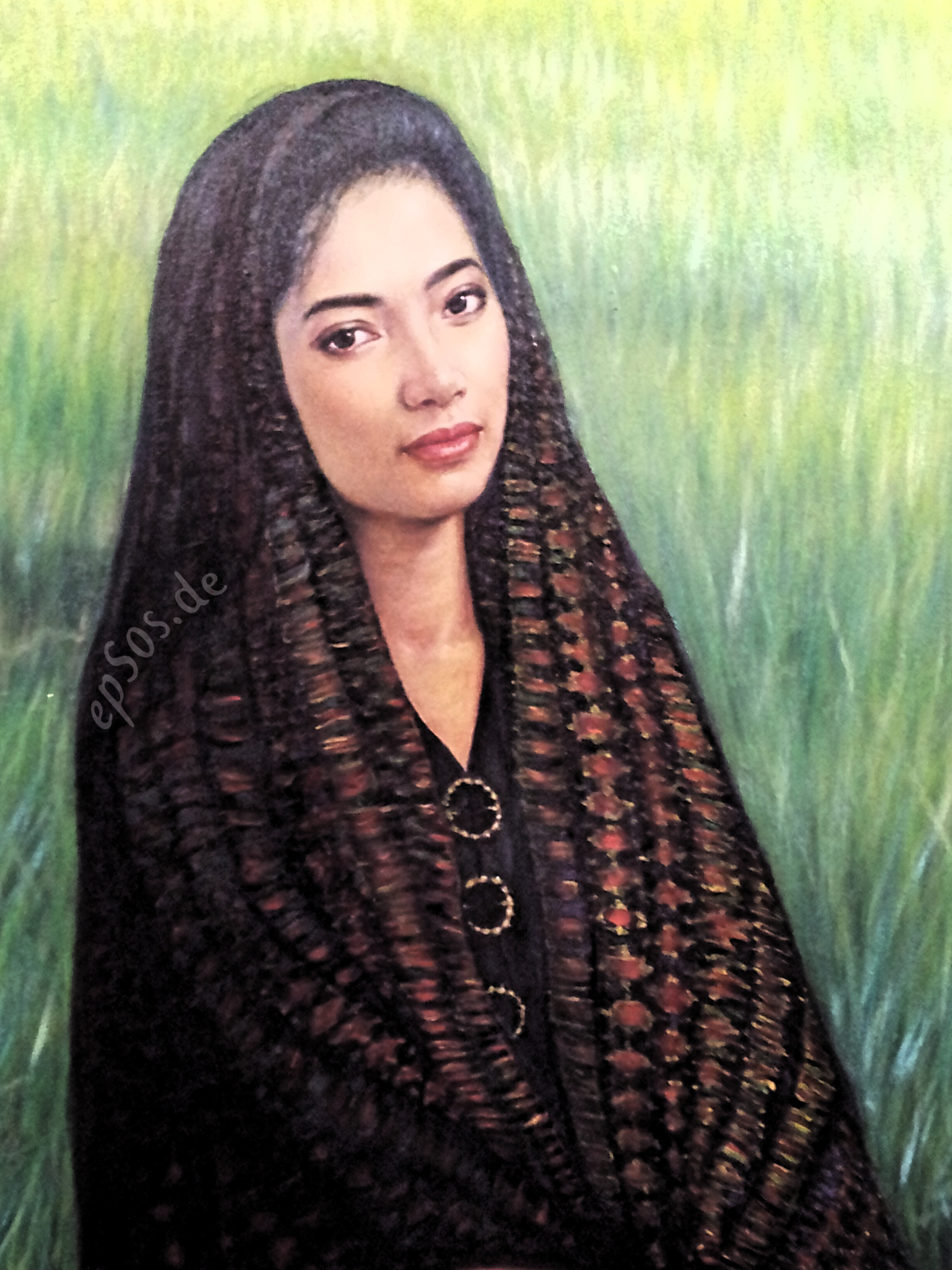 2448x3264 Filebeautiful Muslim Woman From Malaysia.jpg - Muslim Woman Painting