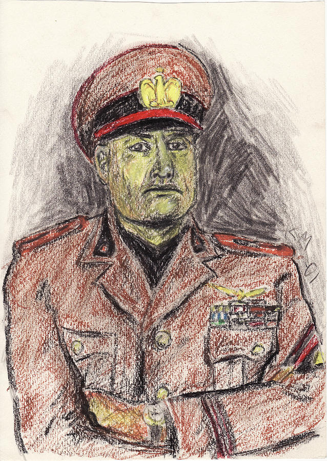 Mussolini Painting at Explore collection of