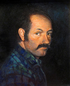 245x300 Mustache Paintings - Mustache Painting
