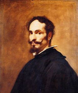 251x300 Huge Nice Oil Painting Diego Velazquez - Mustache Painting