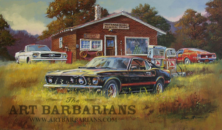 750x439 Wildlife Art Prints Plus Original Paintings With A Wide Selection - Mustang Painting
