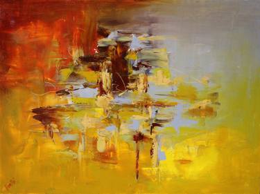 375x281 Mustard Yellow Paintings For Sale Saatchi Art - Mustard Yellow Painting