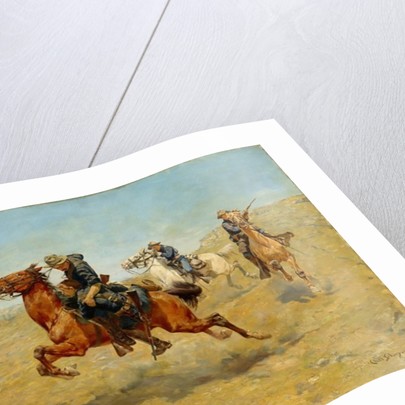 405x405 My Bunkie, 1899 Posters Amp Prints By Charles Schreyvogel - My Bunkie Painting