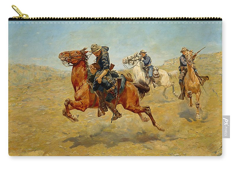 800x570 My Bunkie Carry All Pouch For Sale By Charles Schreyvogel - My Bunkie Painting
