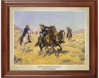 340x270 My Bunkie By Charles Schreyvogel 1899 16x20 Print - My Bunkie Painting