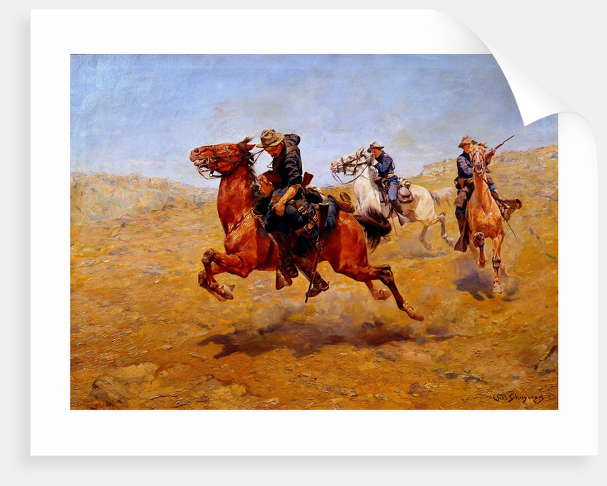 850x681 My Bunkie Posters Amp Prints By Charles Schreyvogel - My Bunkie Painting