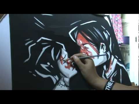 480x360 My Chemical Romance Speed Painting - My Chemical Romance Painting