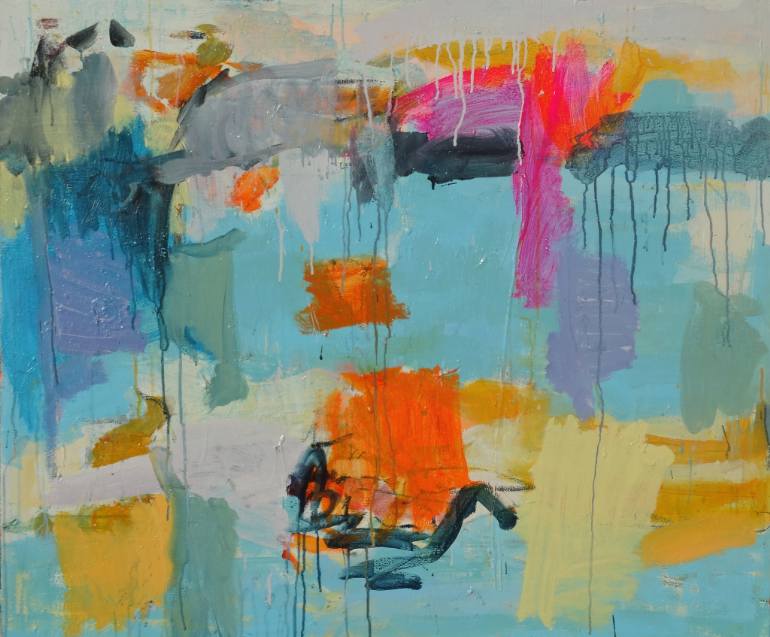 770x637 Saatchi Art When My Family Is Fine - My Family Painting