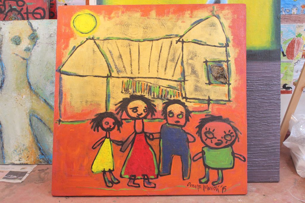 1024x683 Anne Mwiti The Power Of Understatement - My Family Painting