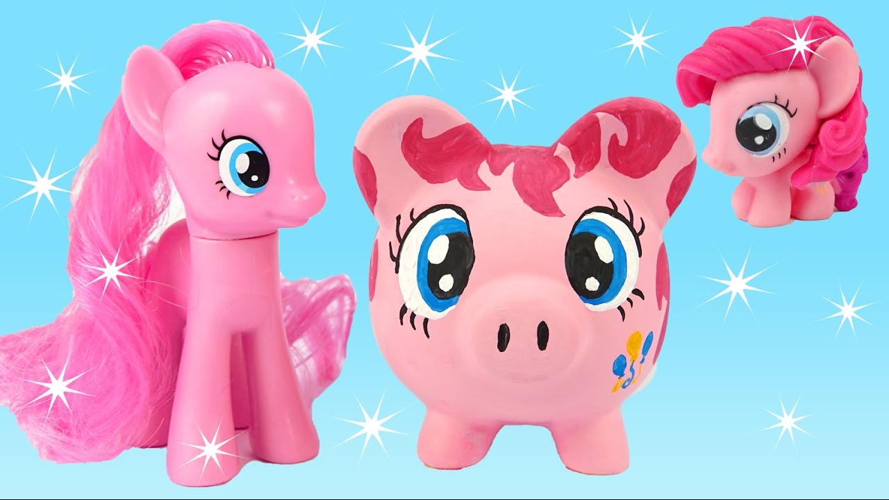 1280x720 My Little Pony Pinkie Pie Teaching Painting And Drawing To Kids - My Little Pony Painting