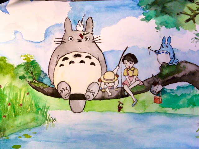 640x480 My Neighbor Totoro Painting By Starmiesara - My Neighbor Totoro Painting